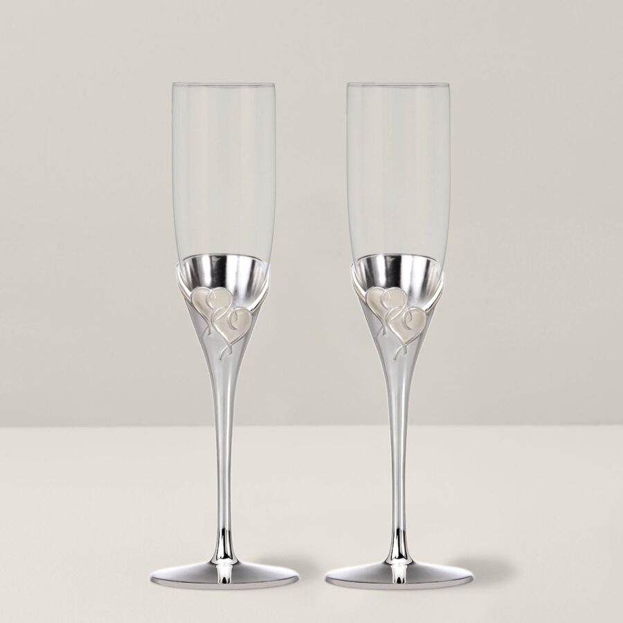 Romantic Toasting Flute Set - 2 Piece