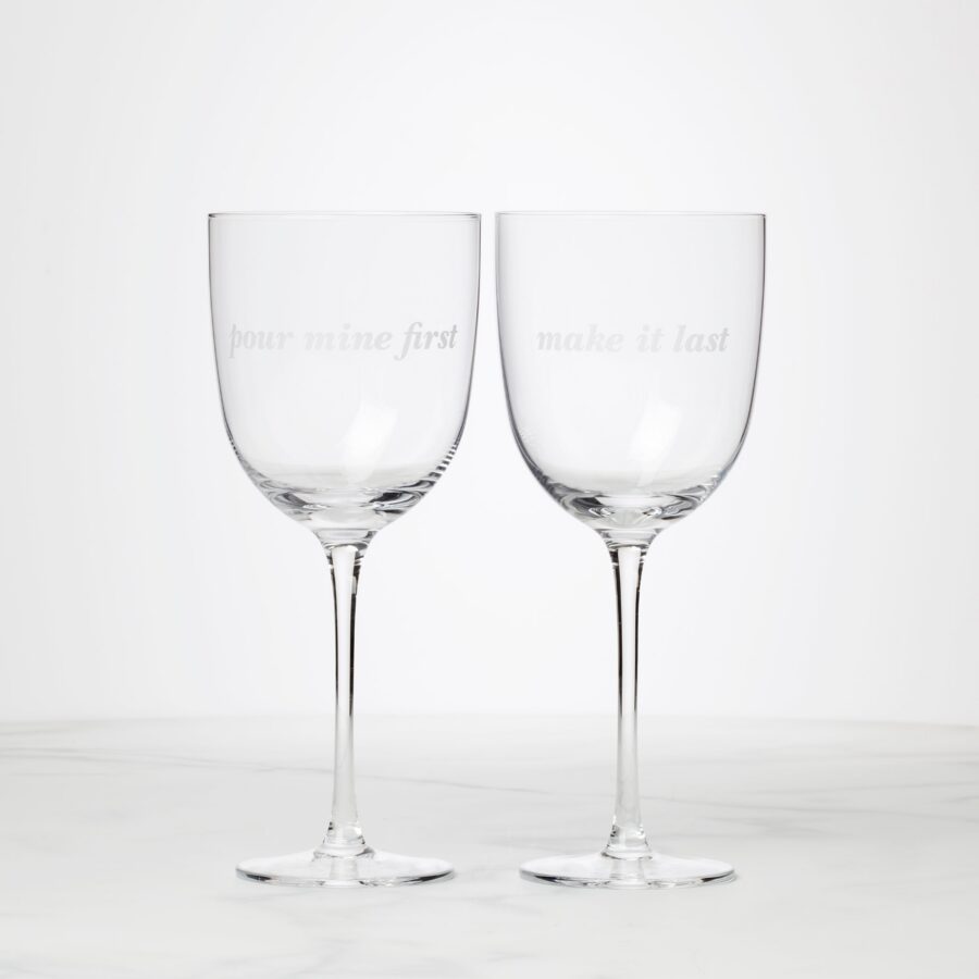 Modern Wine Glasses - Set of 2