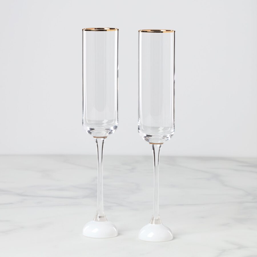Wedding Toasting Flutes - Set of 2