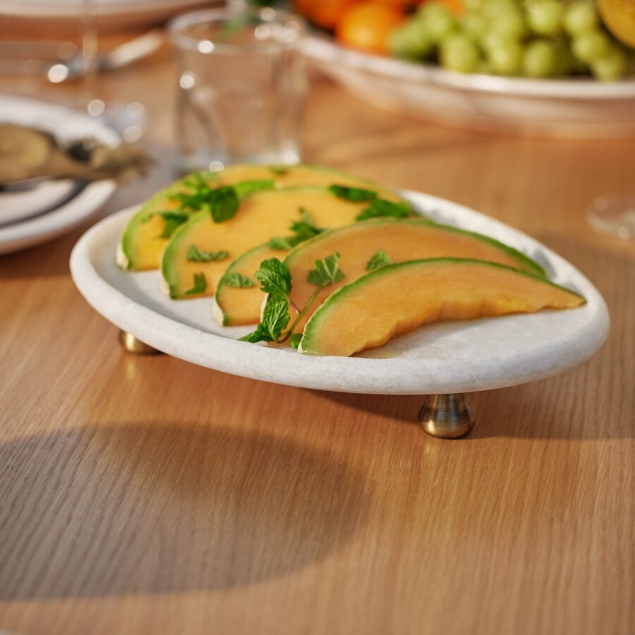 Organic Marble Tray