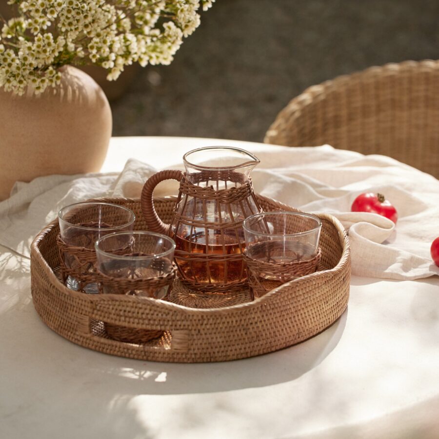 Organic Rattan Tray